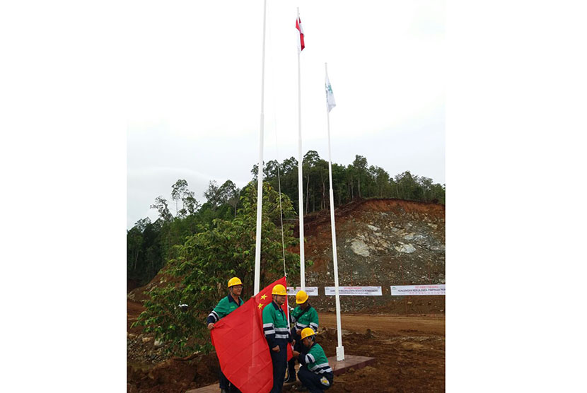 Bendera Cina Sempat Berkibar di Pulau Obi Halmahera Selatan